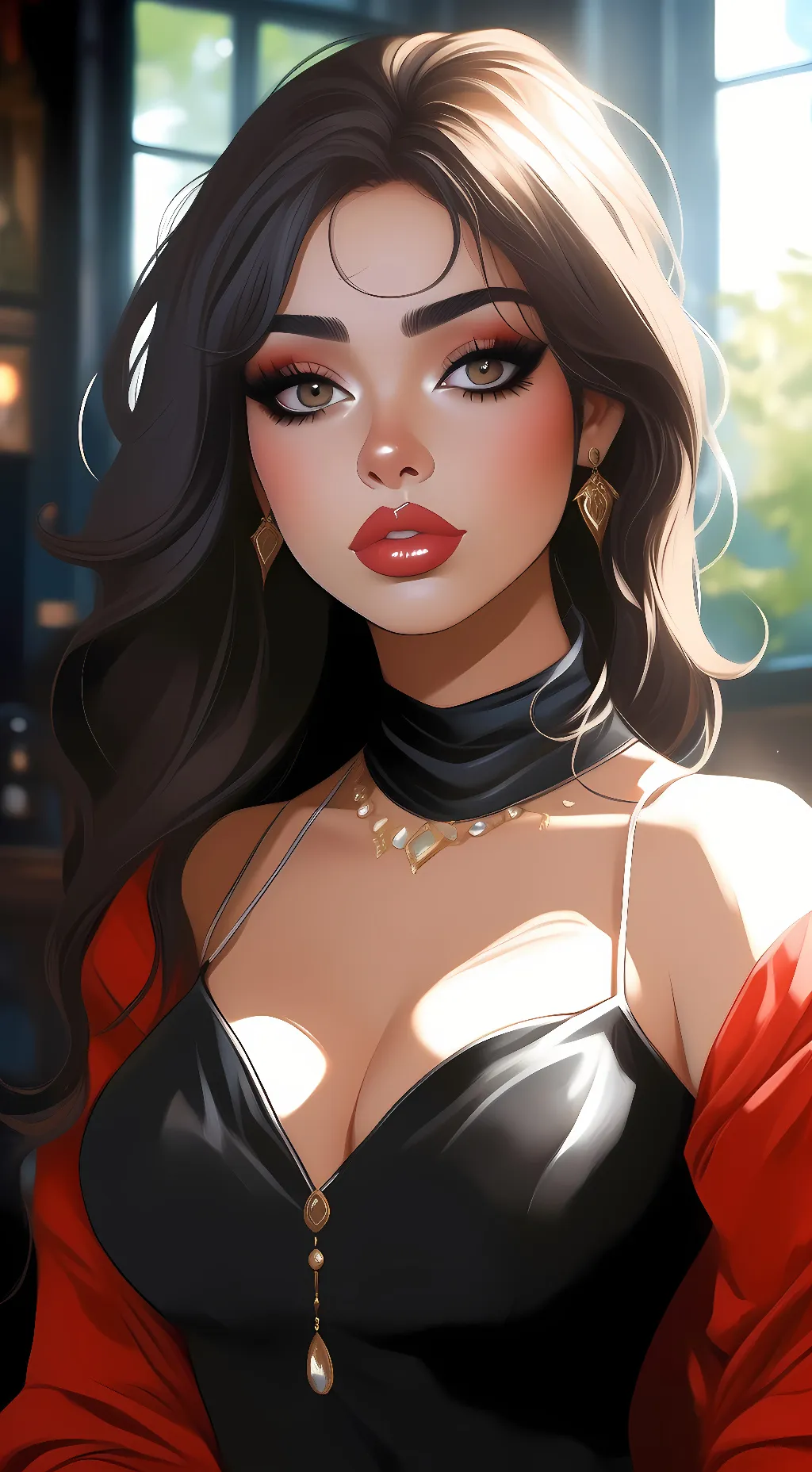 ai character: Lena background