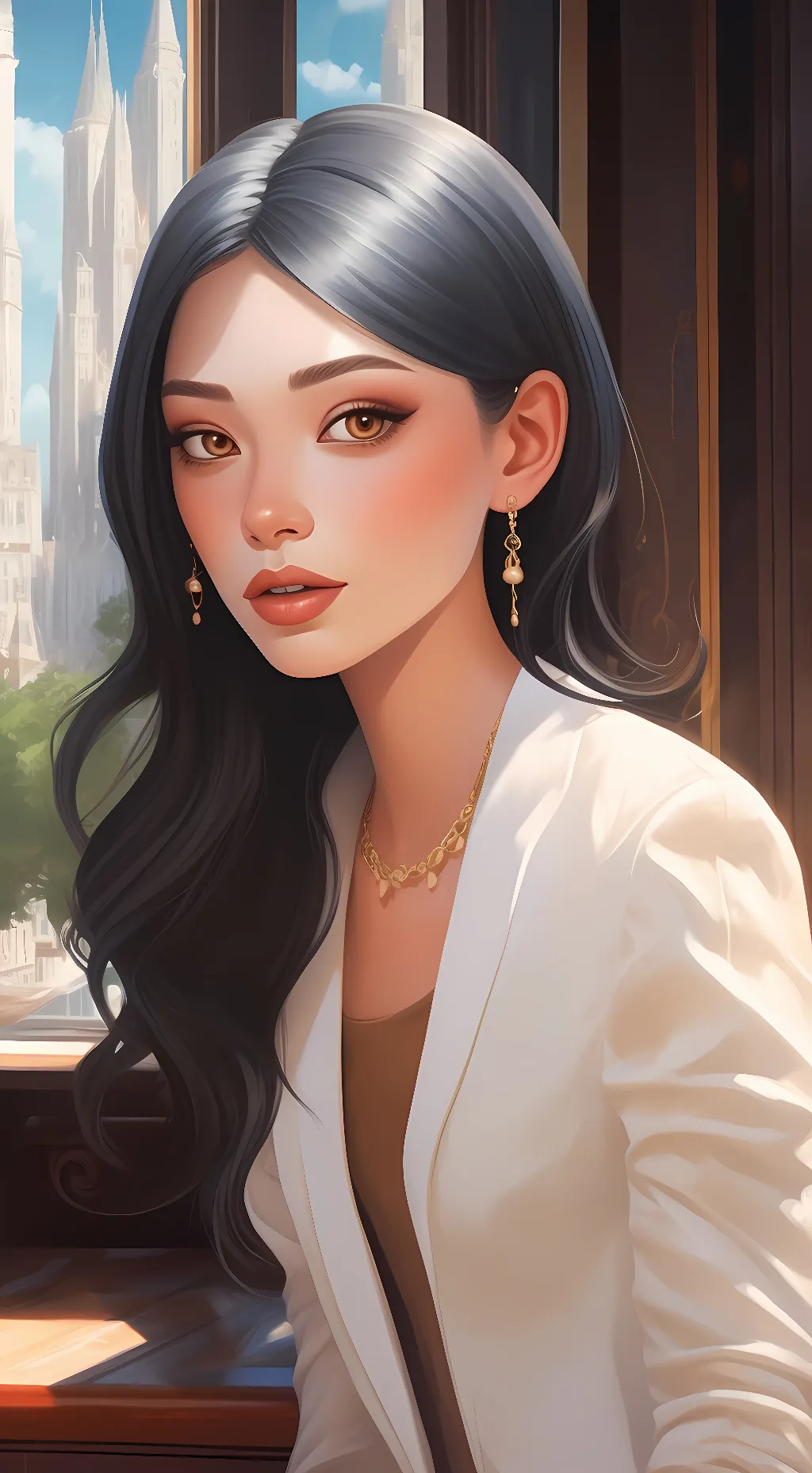 ai character: Alice Baxter background