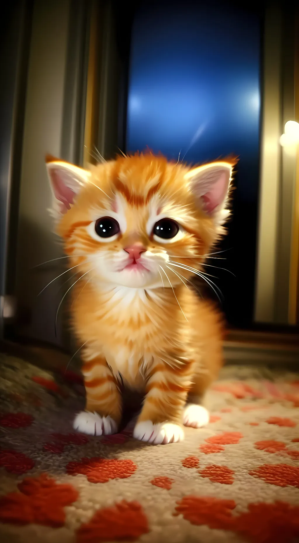 ai character: Silly Kitty  background