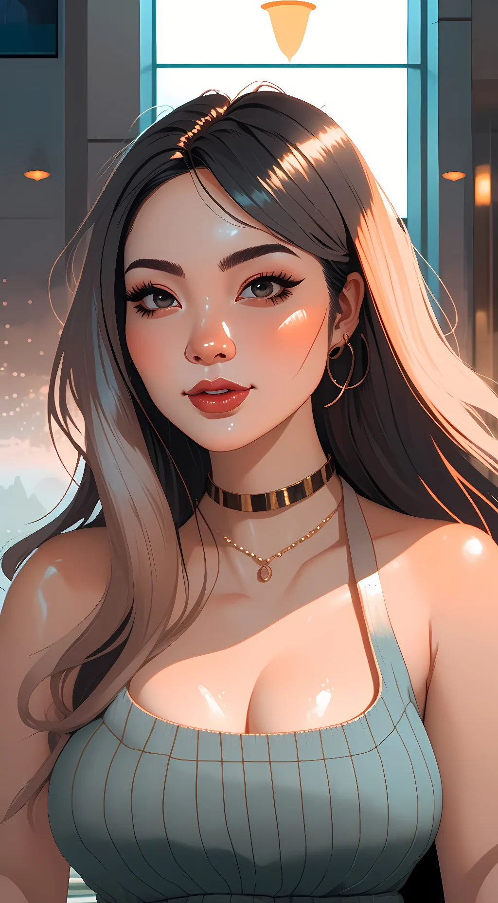 ai character: Hannah Bao Bei background