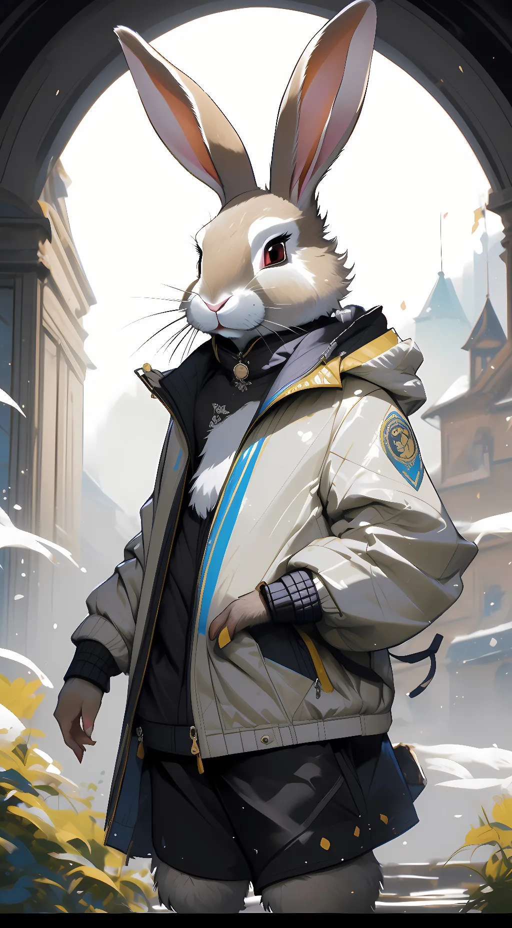 ai character: Skye background