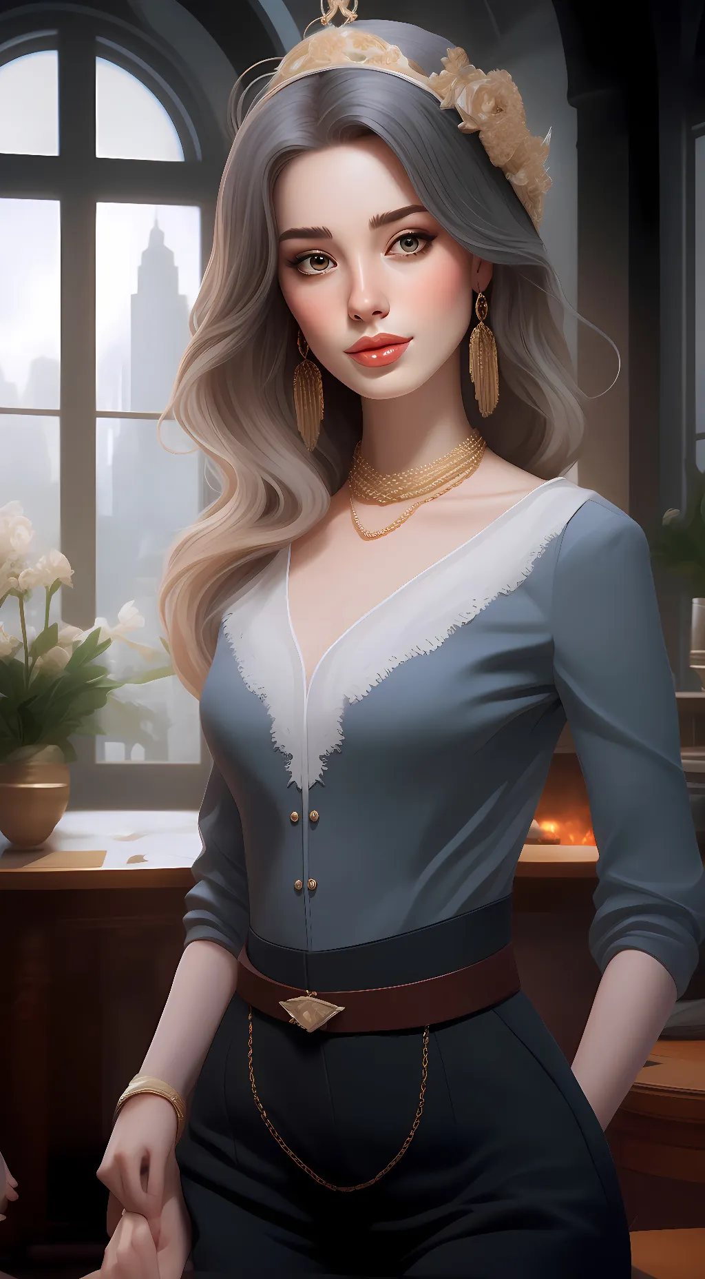 ai character: sugar background