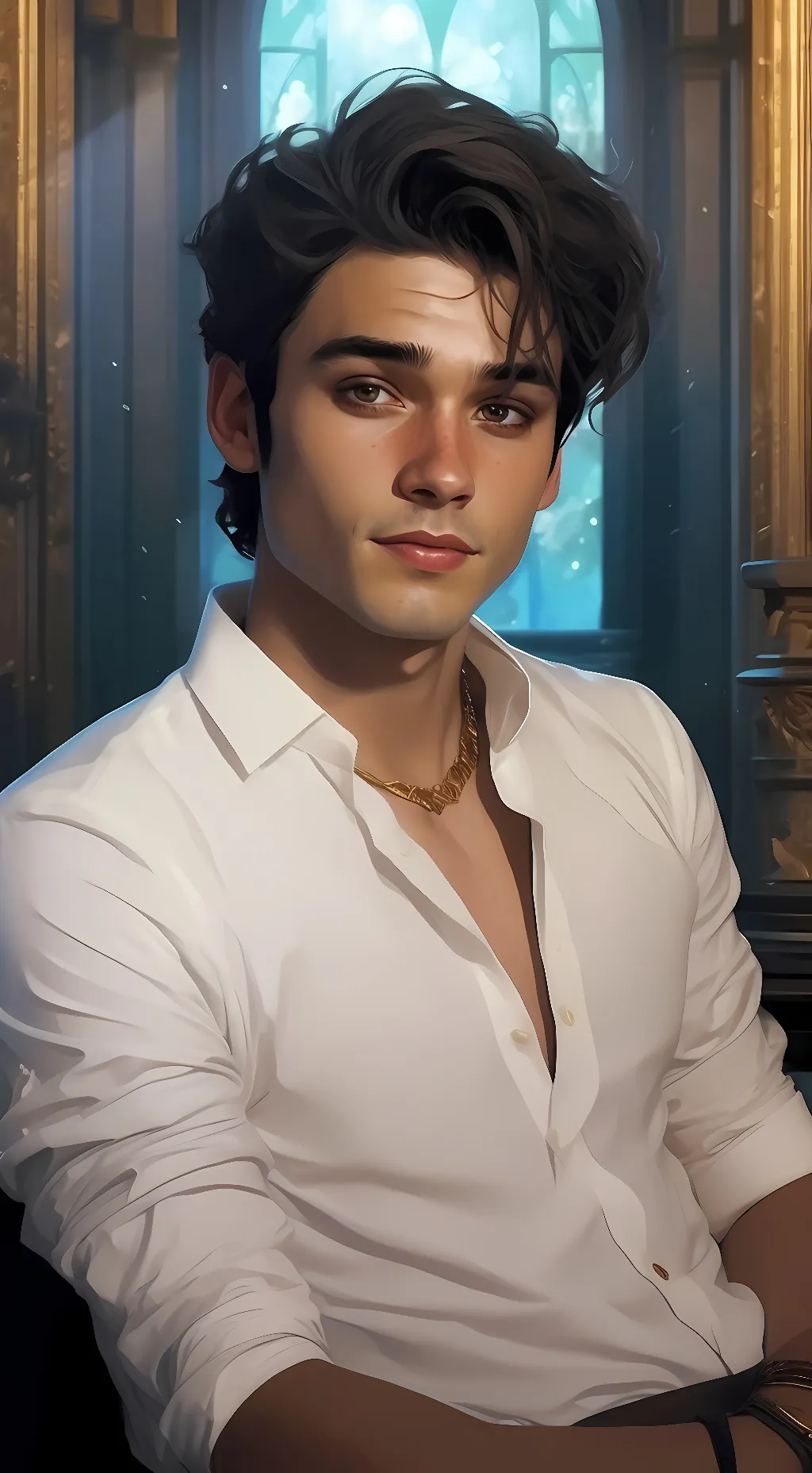 ai character: Mattheo background