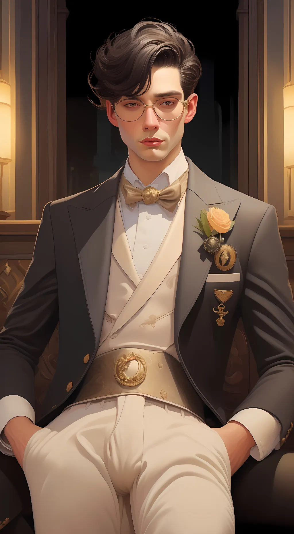 ai character: Miles background