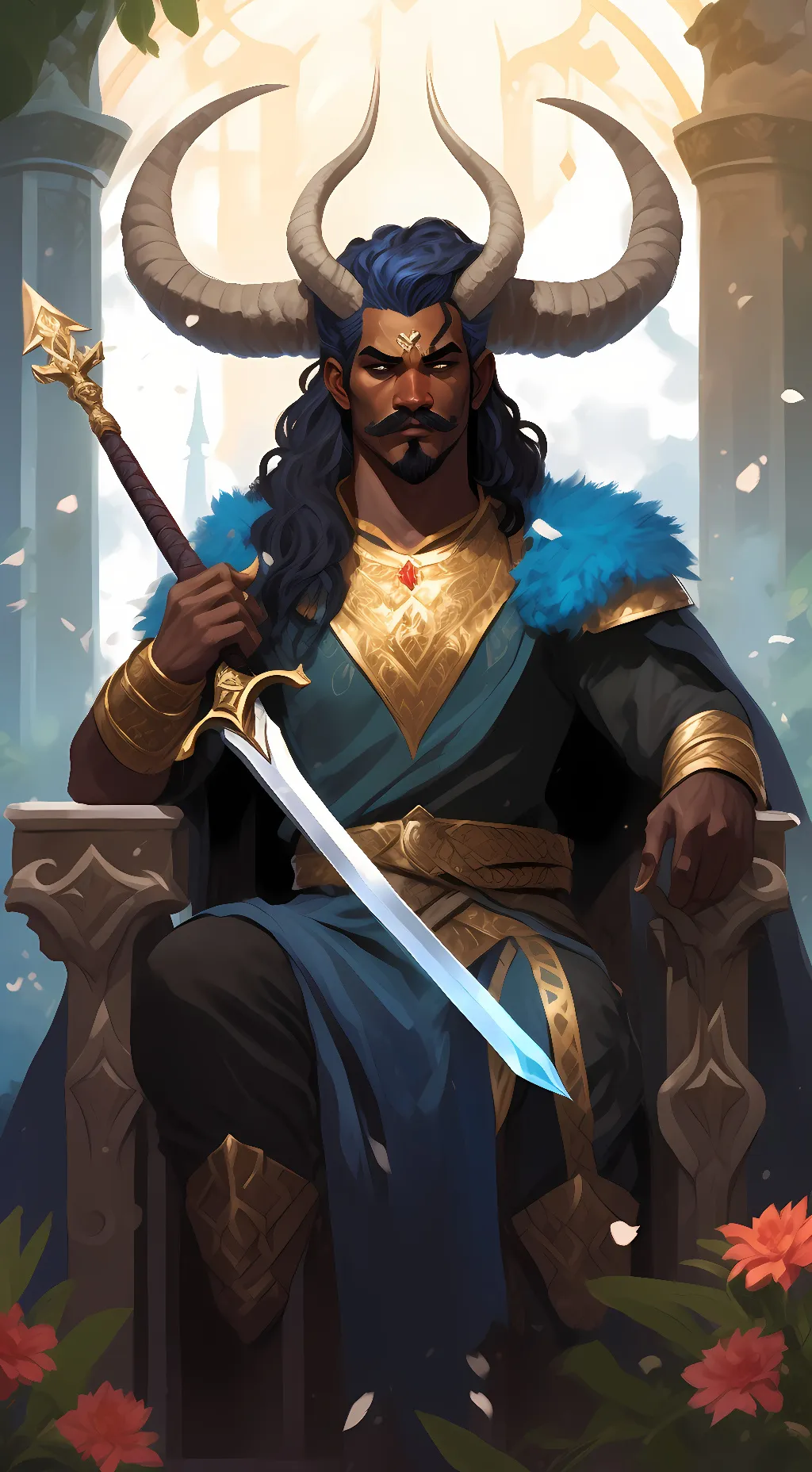 ai character: Koz background