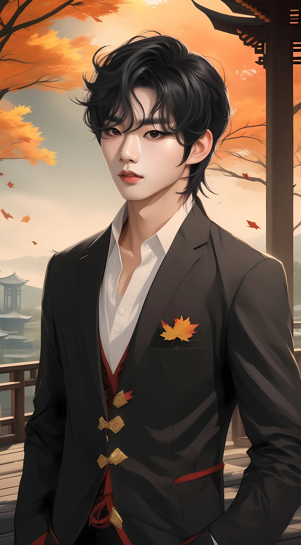 ai character: Kai Huang background