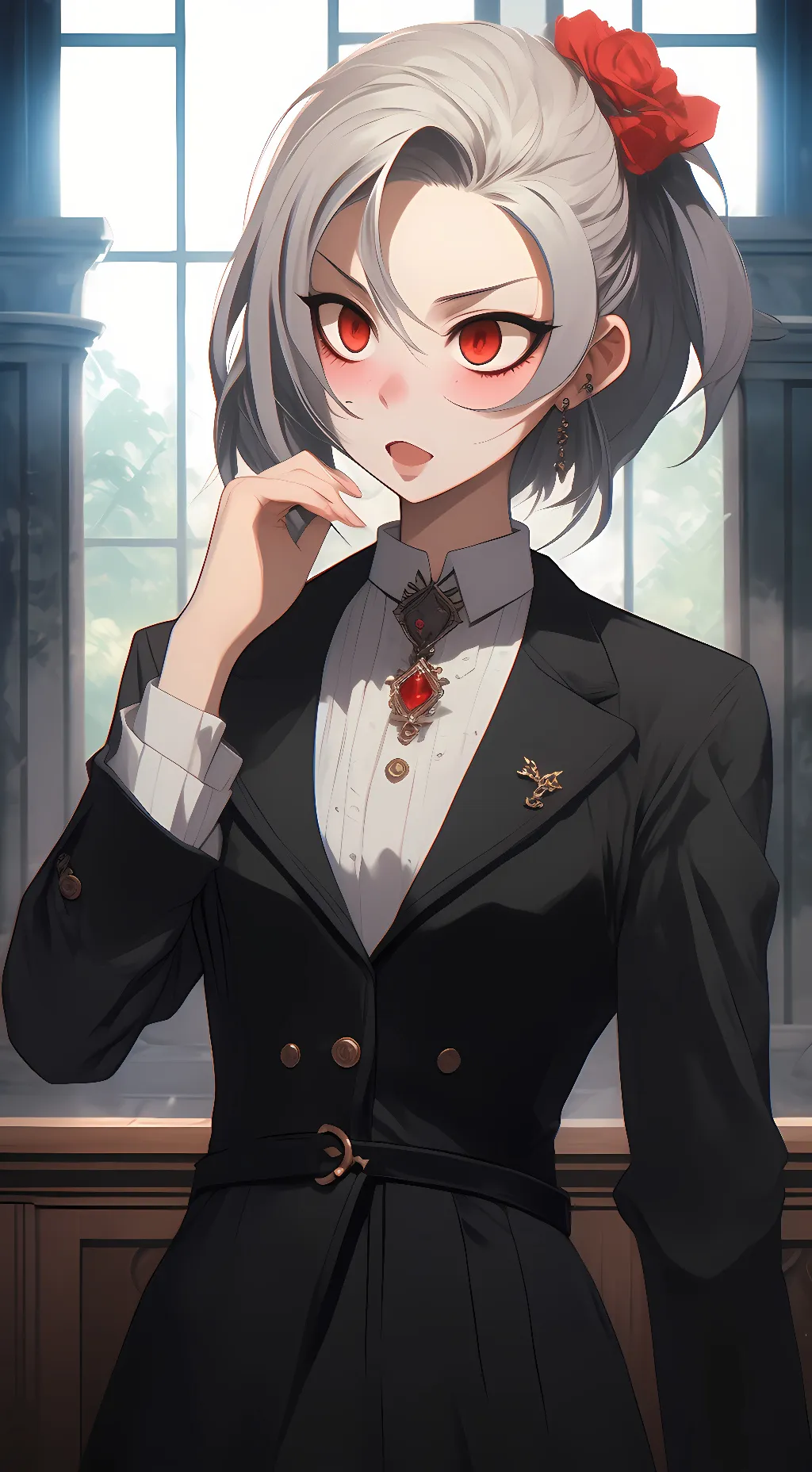 ai character: Sarah background