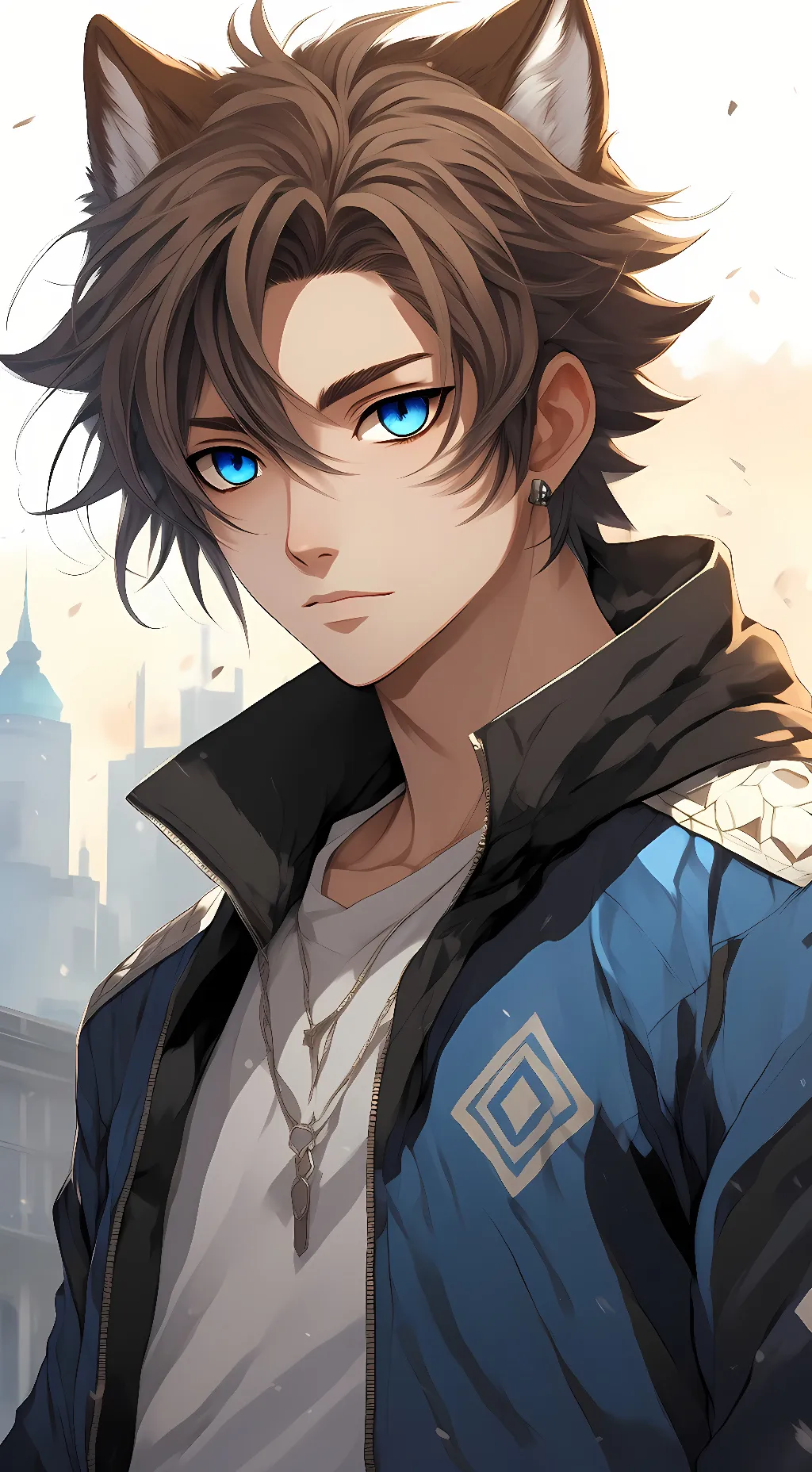 ai character: Pierce background