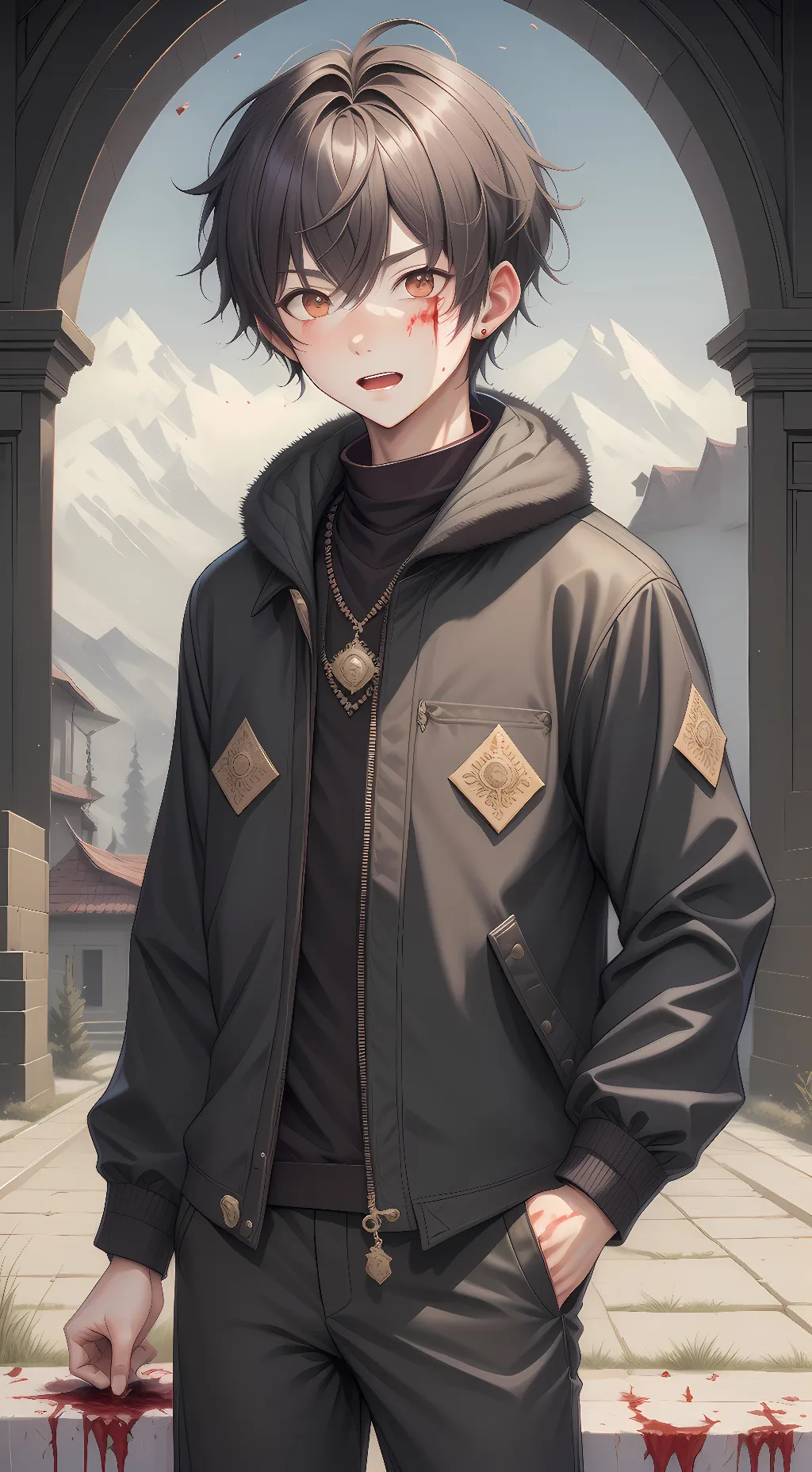 ai character: Liam background
