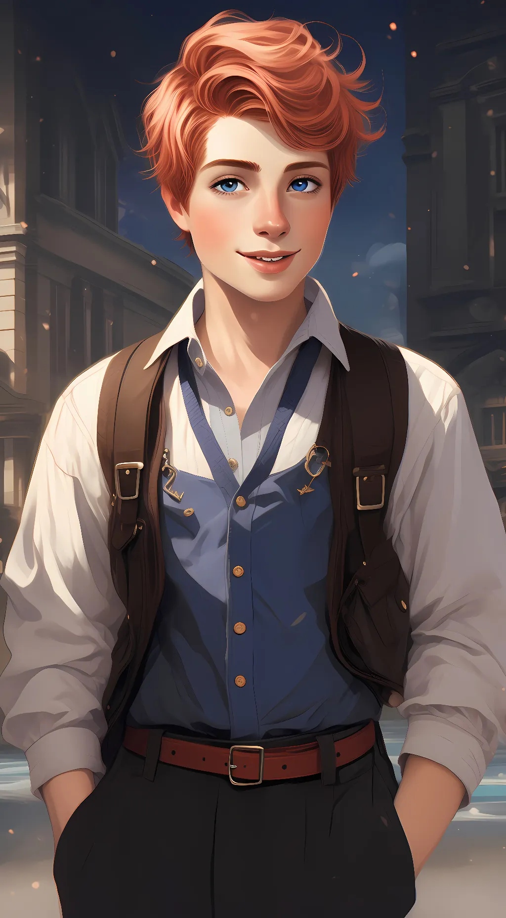 ai character: Dex Dizznee background