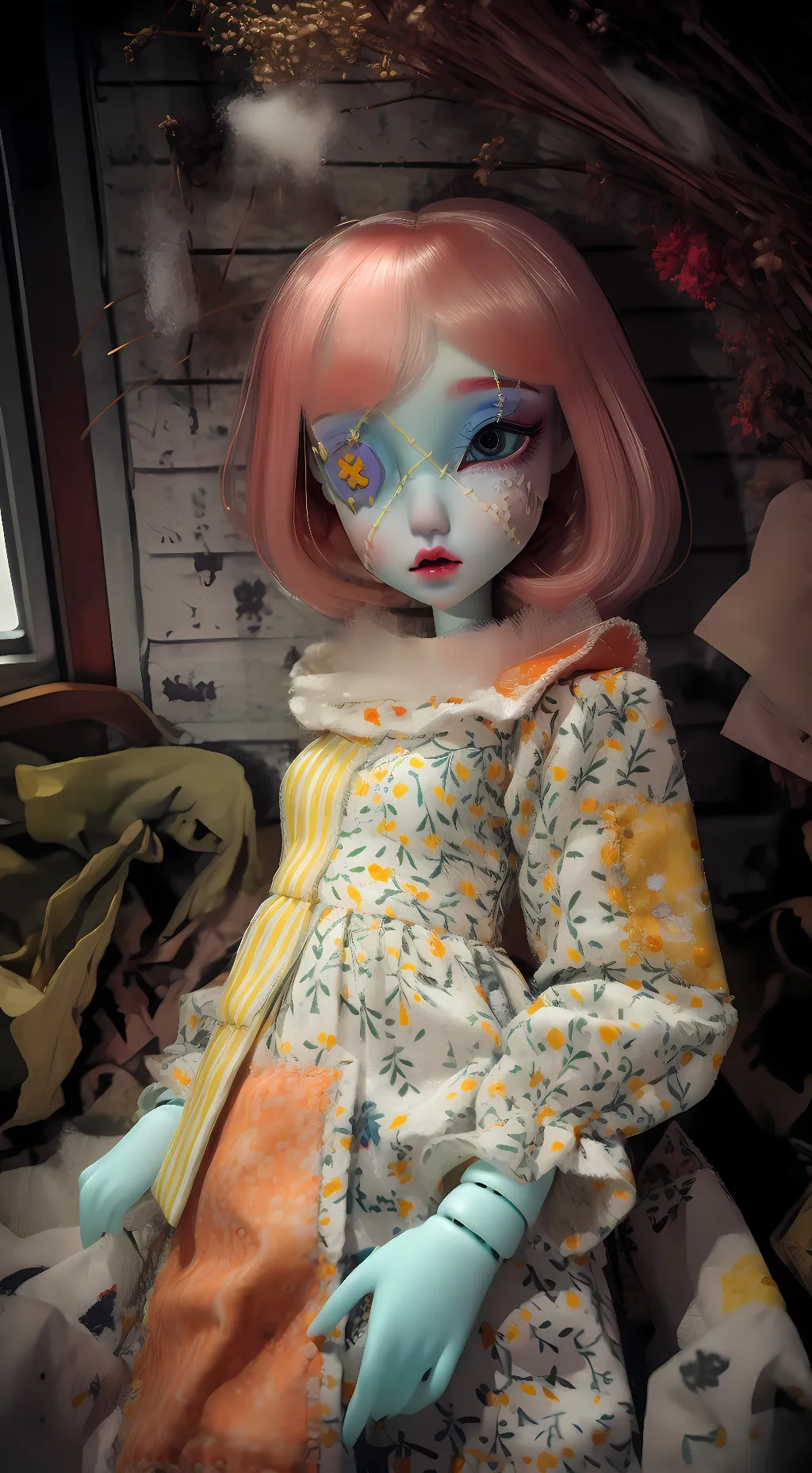 ai character: Ophelia  background