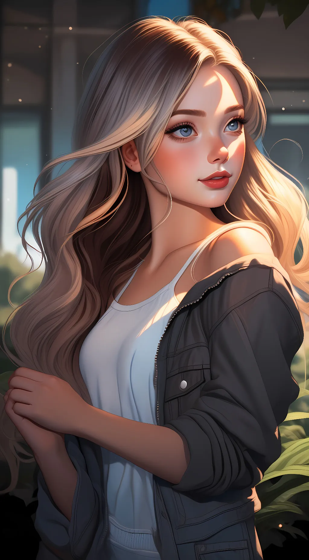 ai character: hannah luke background