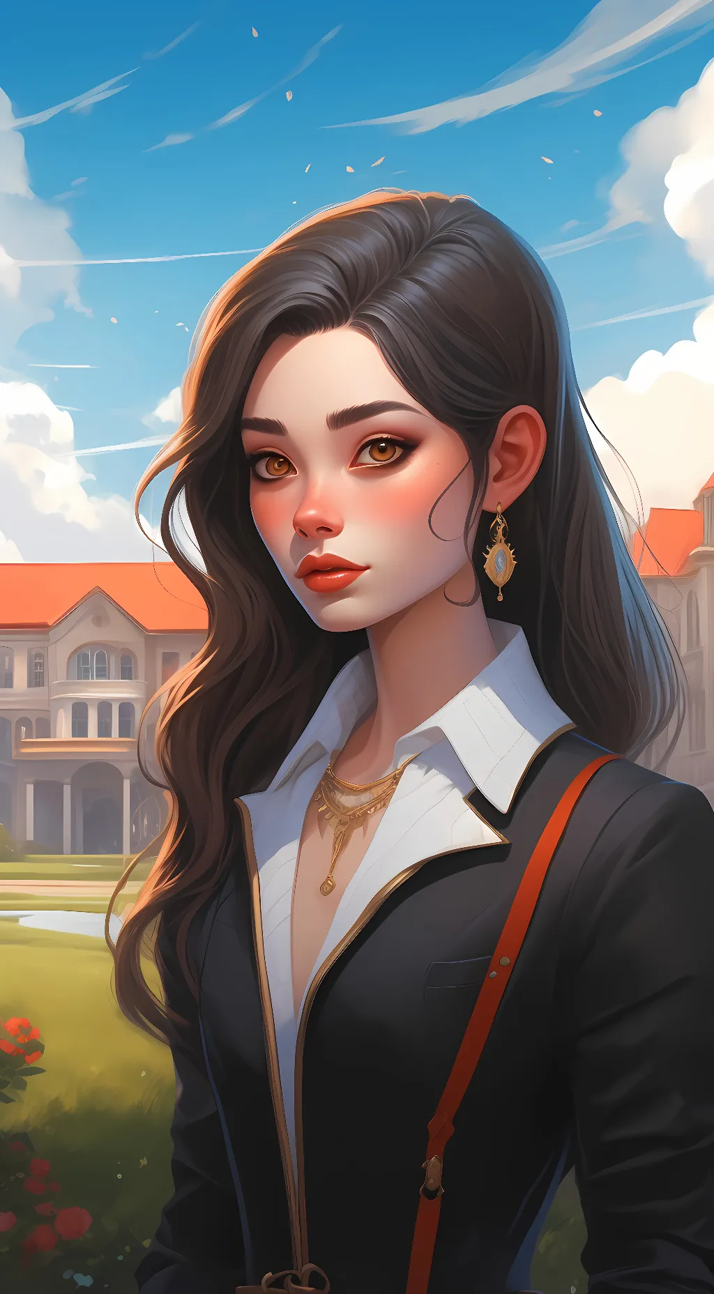 ai character: Kennedy  background