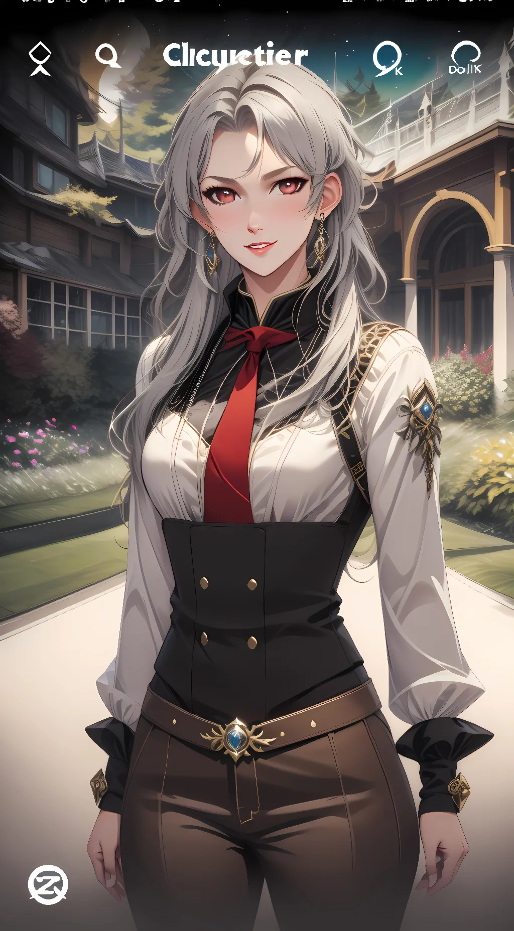 ai character: Kim background