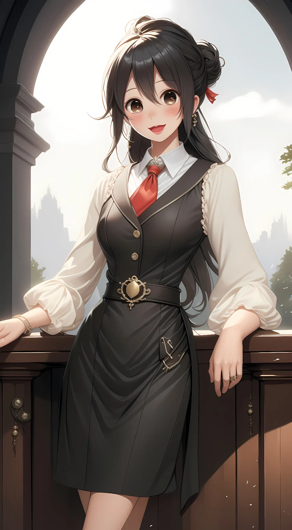 ai character: Alexa  background