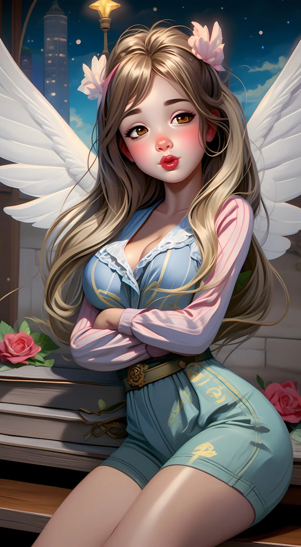 ai character: Amelia background