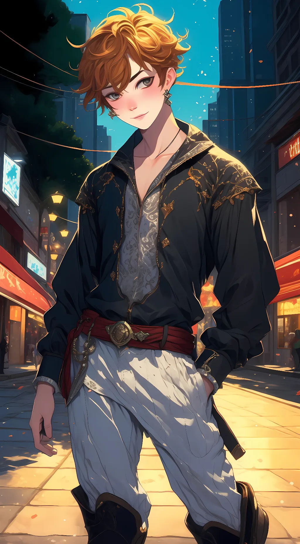 ai character: kodi background