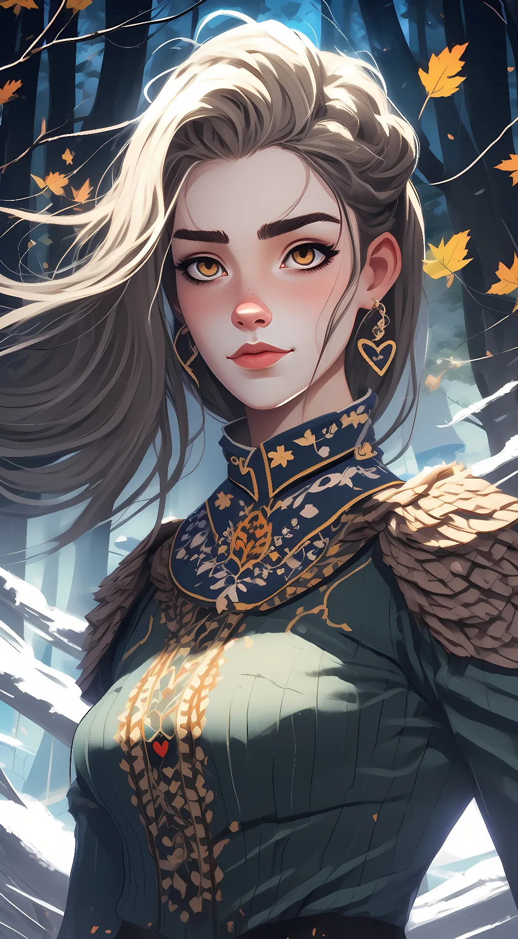 ai character: Summer background