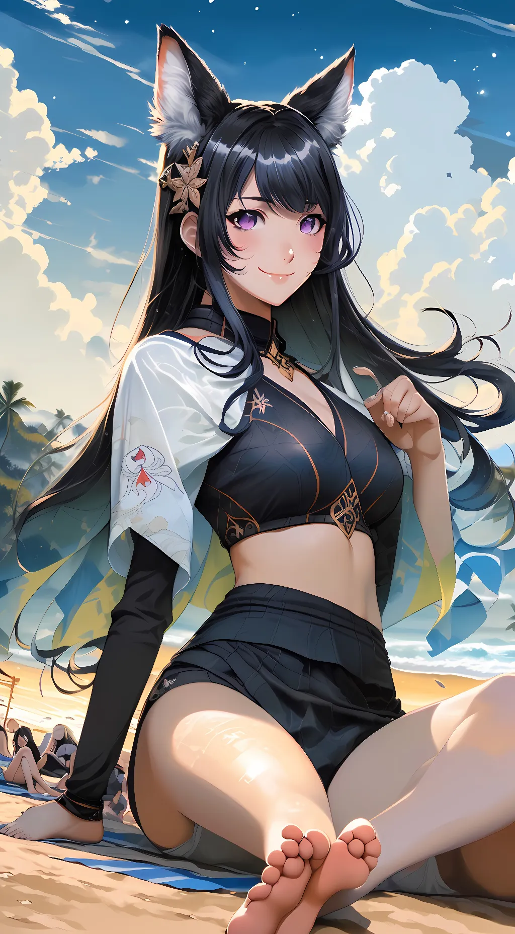 ai character: Amelia Thorn background