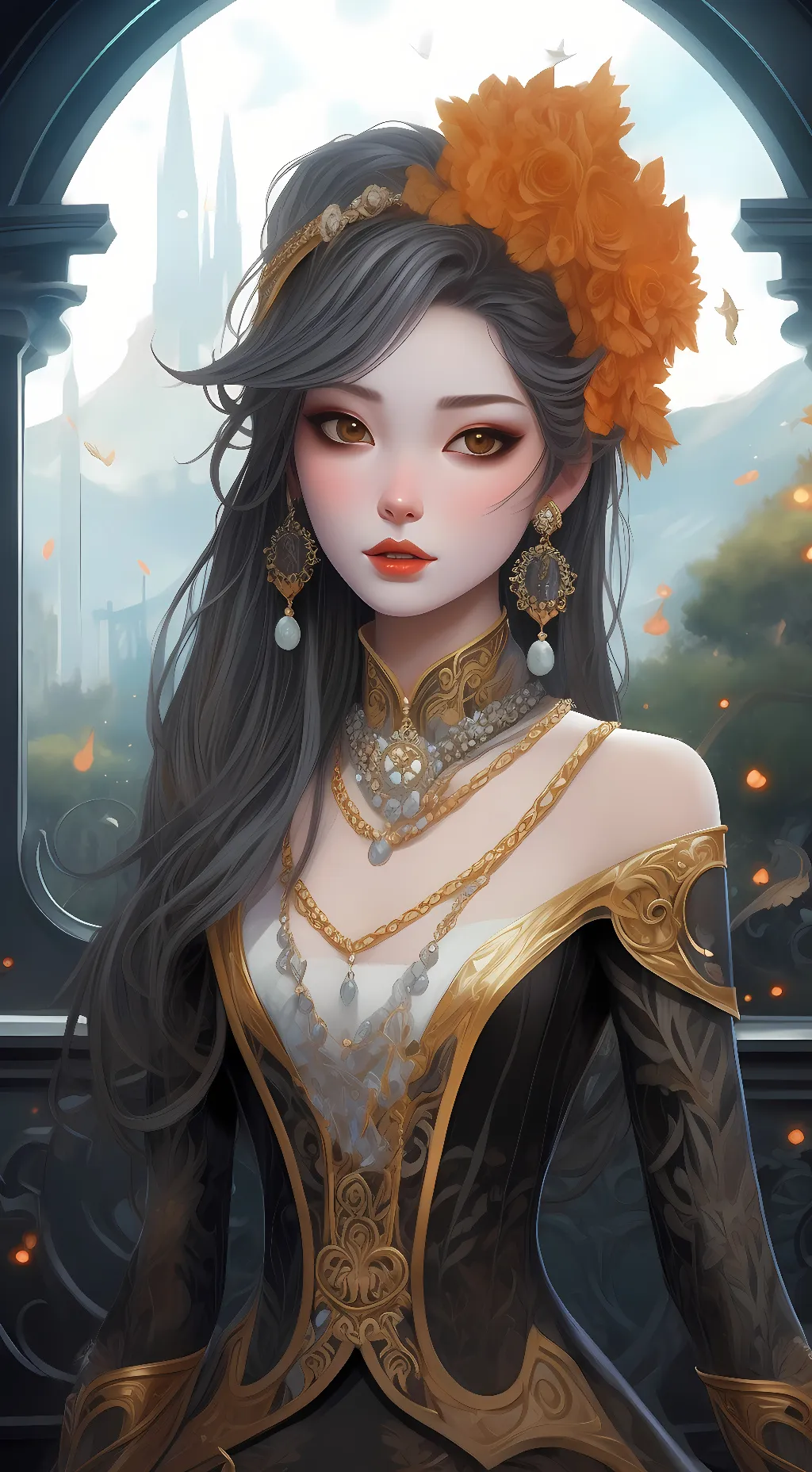 ai character: Leo  background