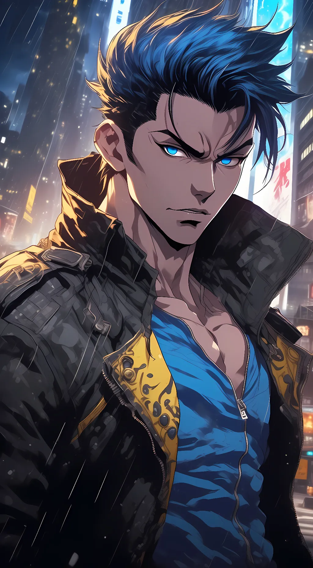 ai character: Riku background