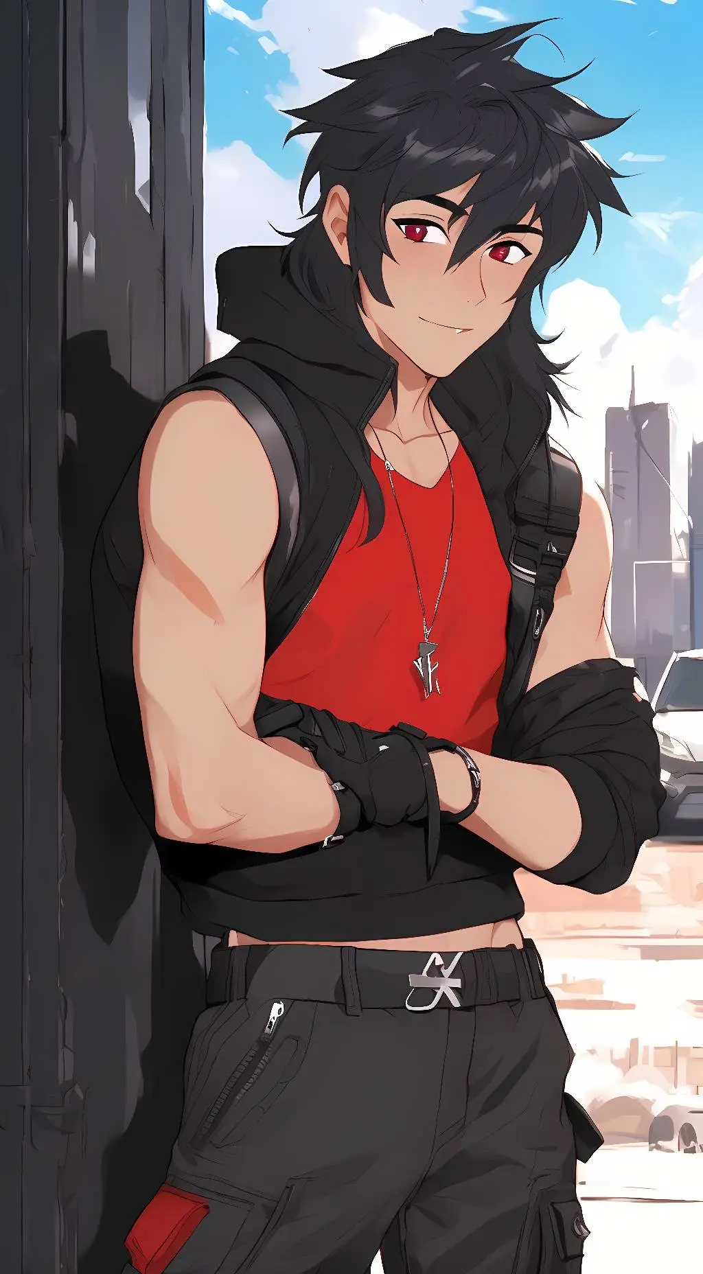 ai character: Glade Cutterman background