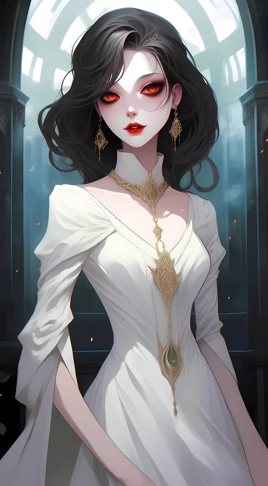 ai character: Kuntilanak background