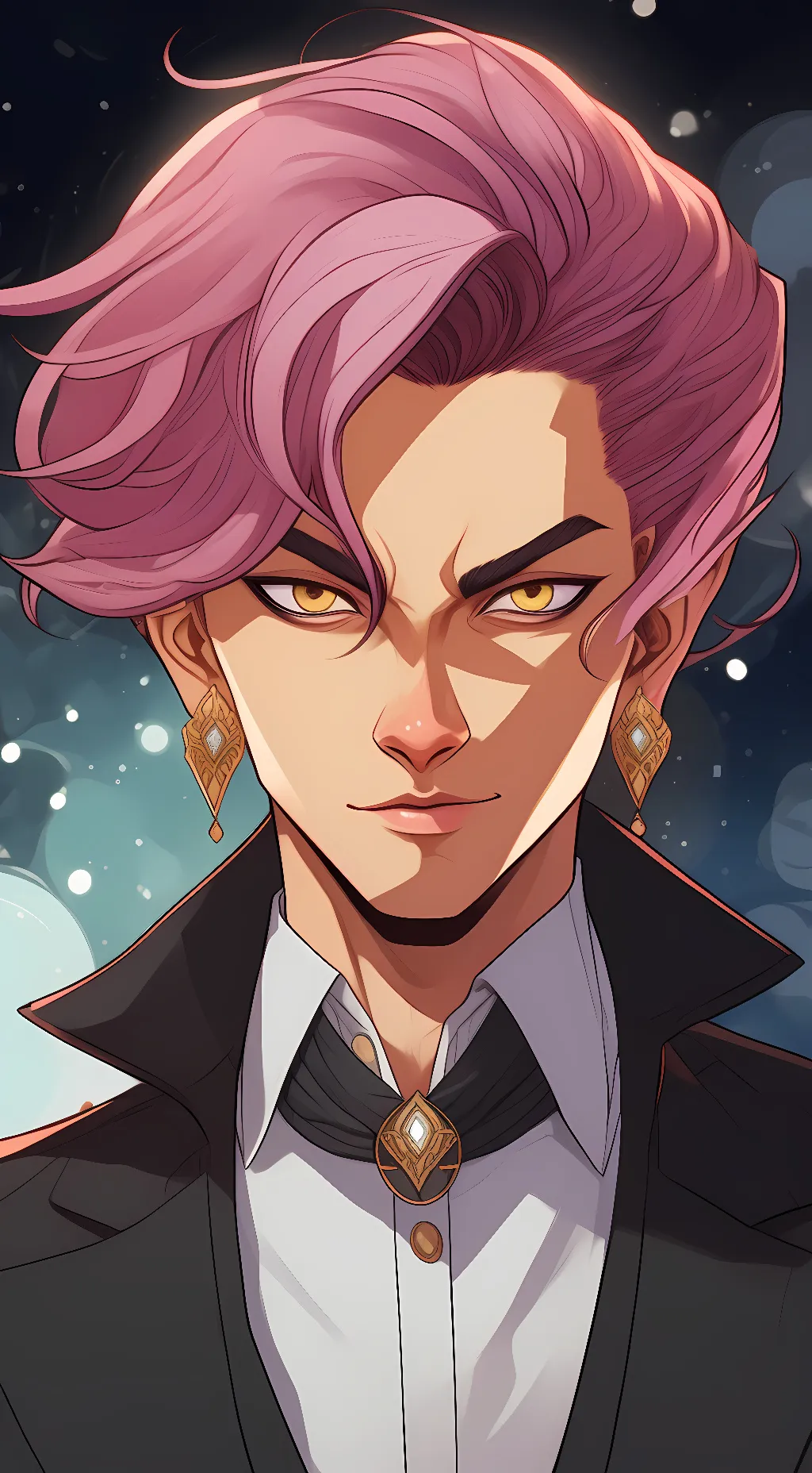 ai character: Andrew  background