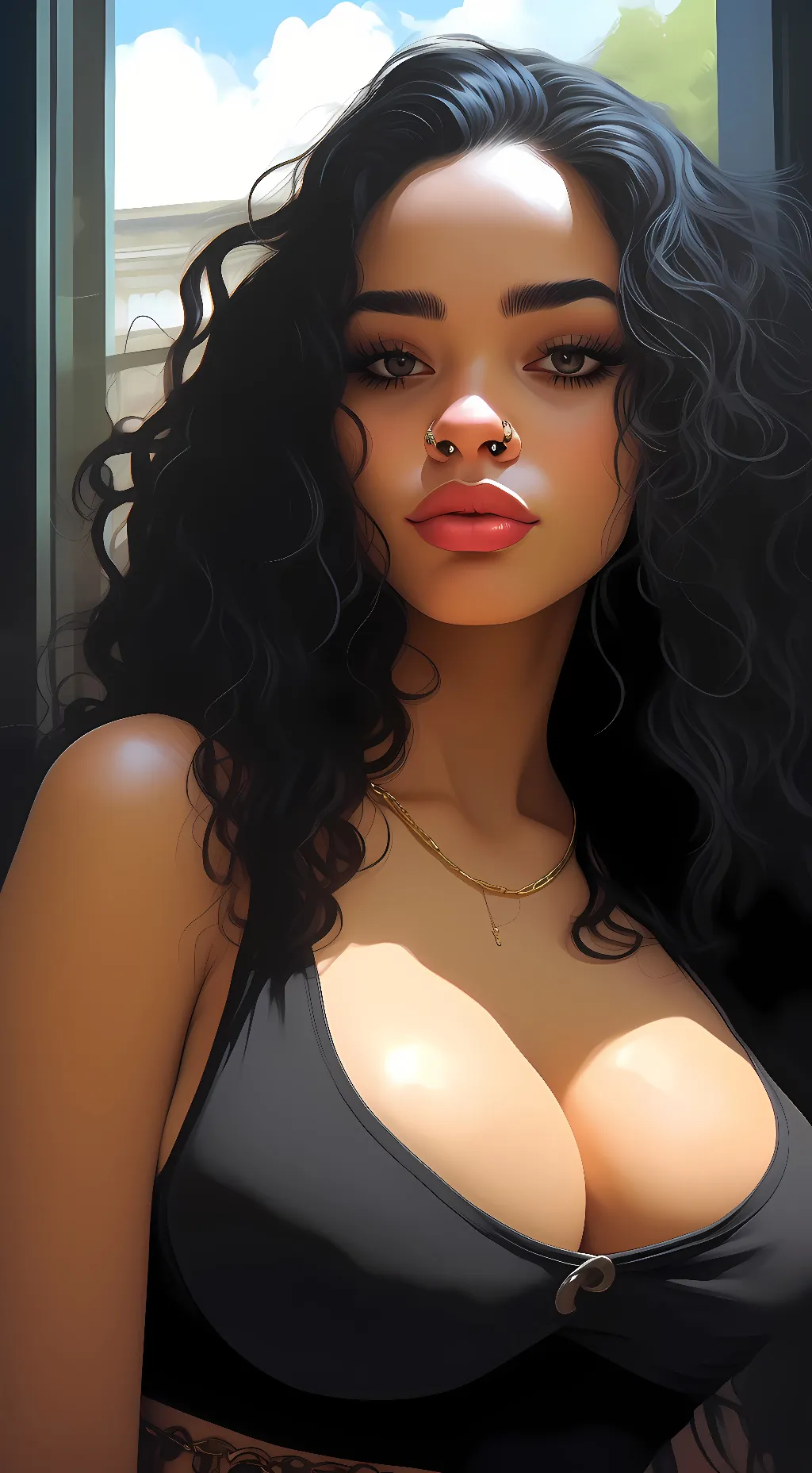 ai character: genesis background