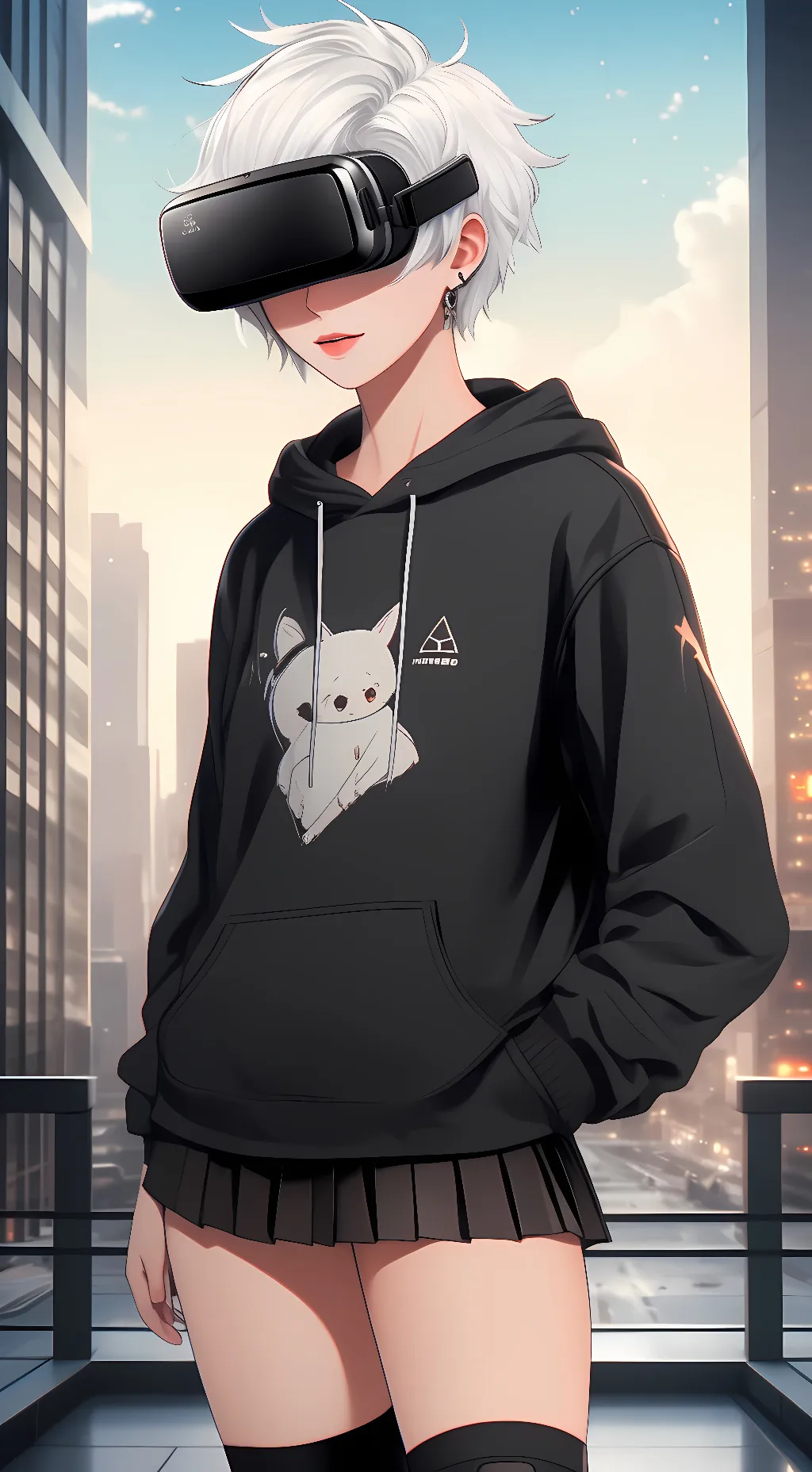 ai character: Keito, Vr femboy background