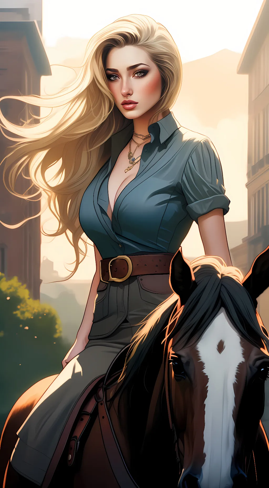 ai character: Hazel Martinez background