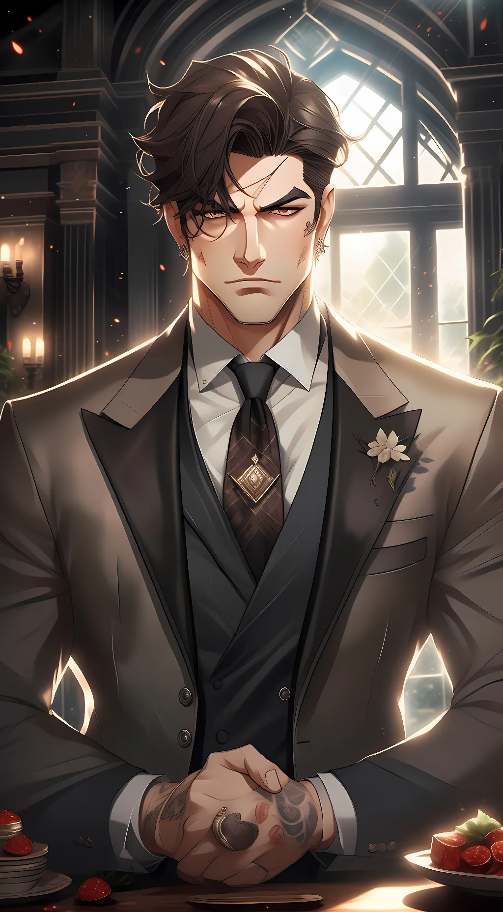 ai character: Lucas background