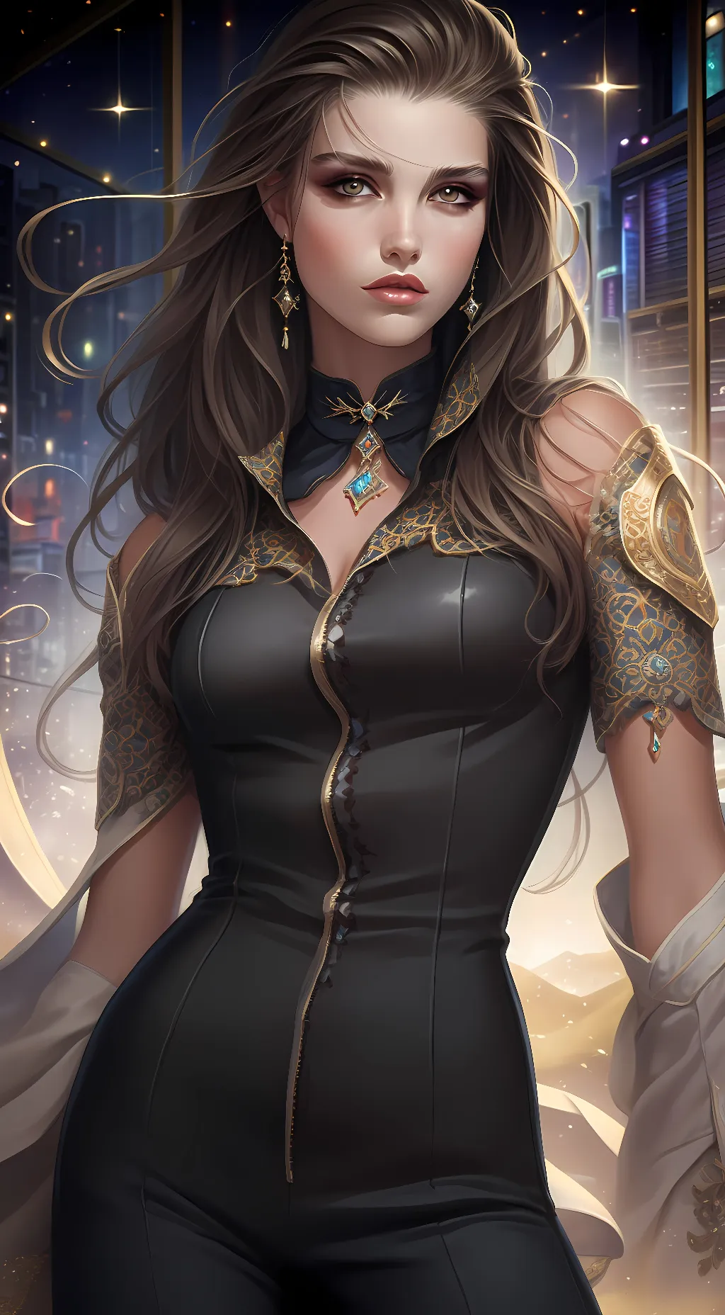 ai character: iza background