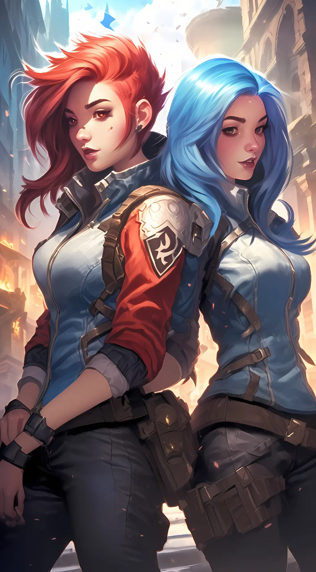 Talkie AI - Chat with Vi and Caitlyn 