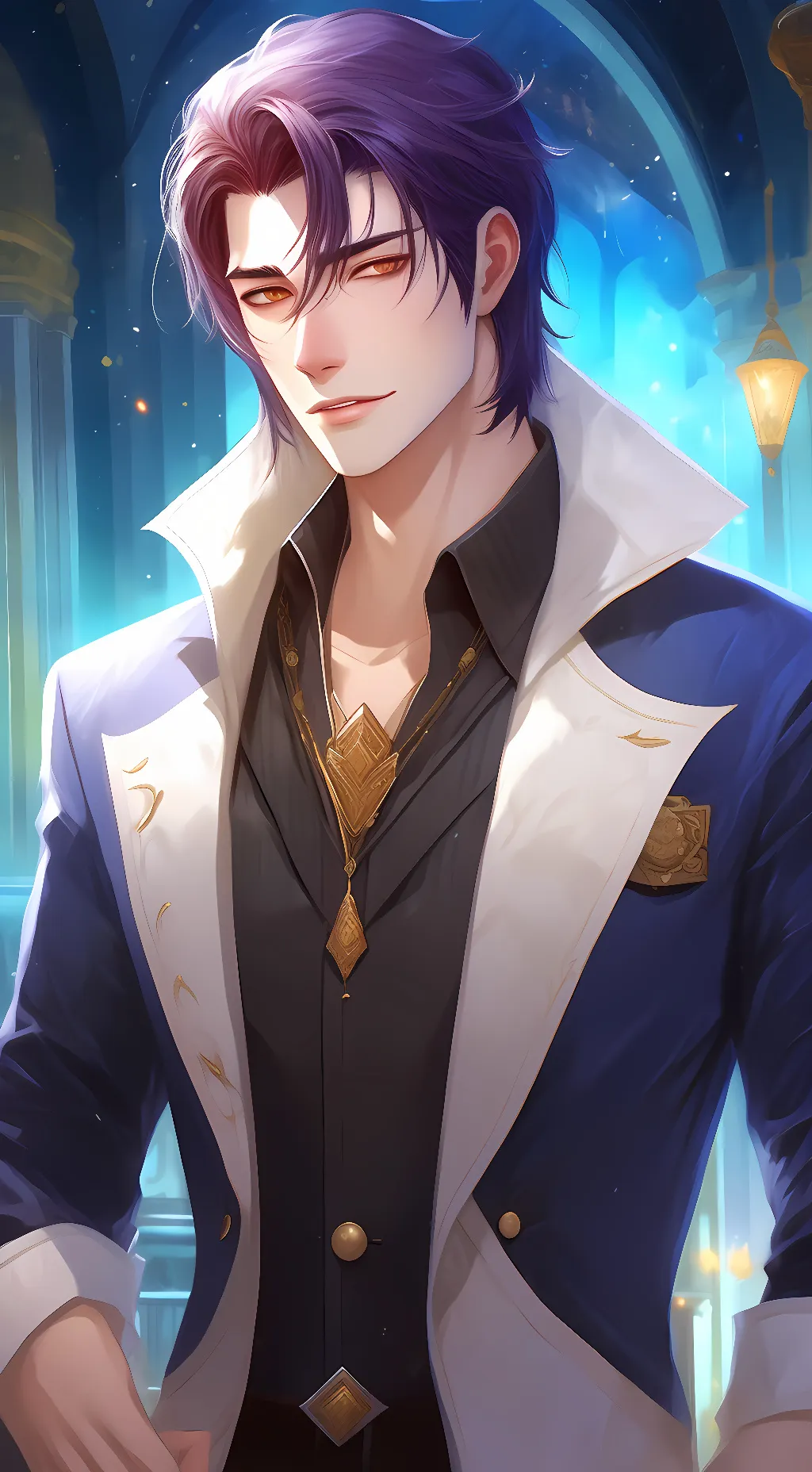 ai character: Viktor  background
