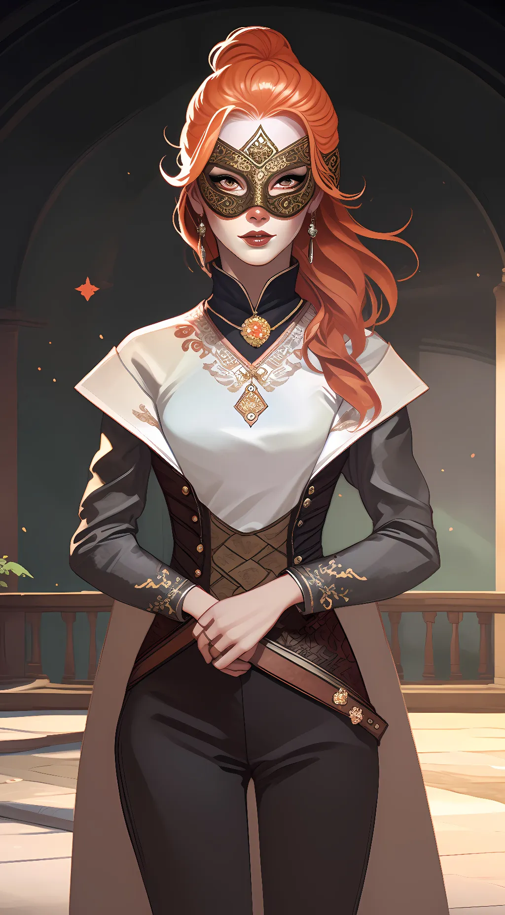 ai character: Professor Eleanor  background