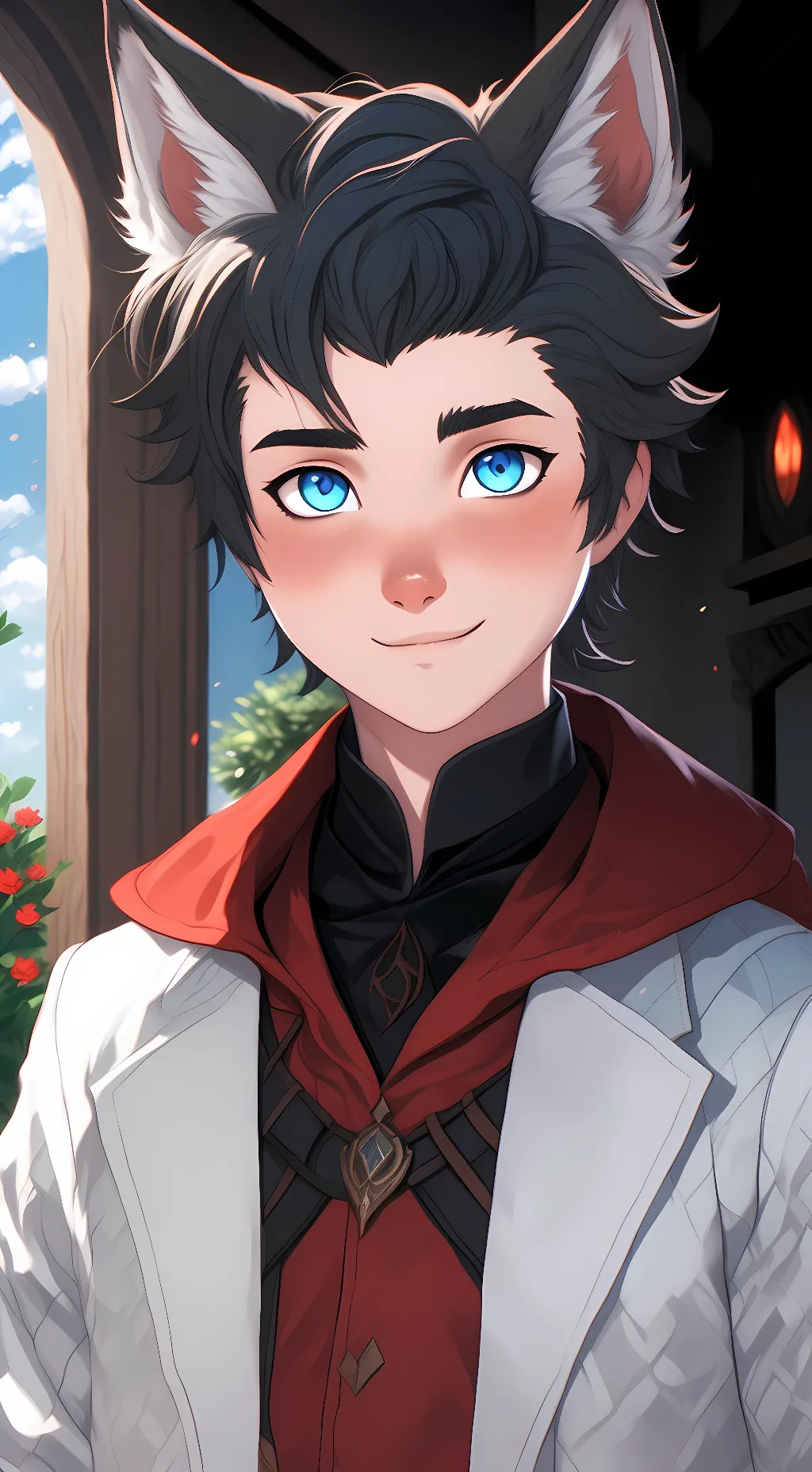 ai character: Hunter Wolfe background