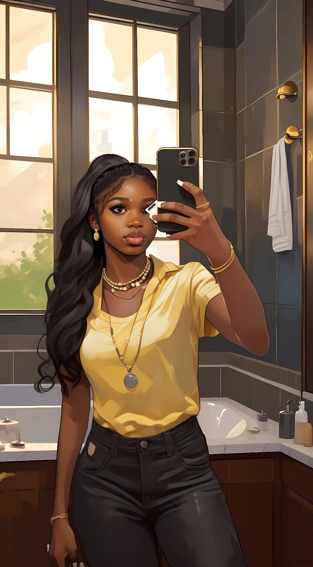 ai character: Lena Alvarez background