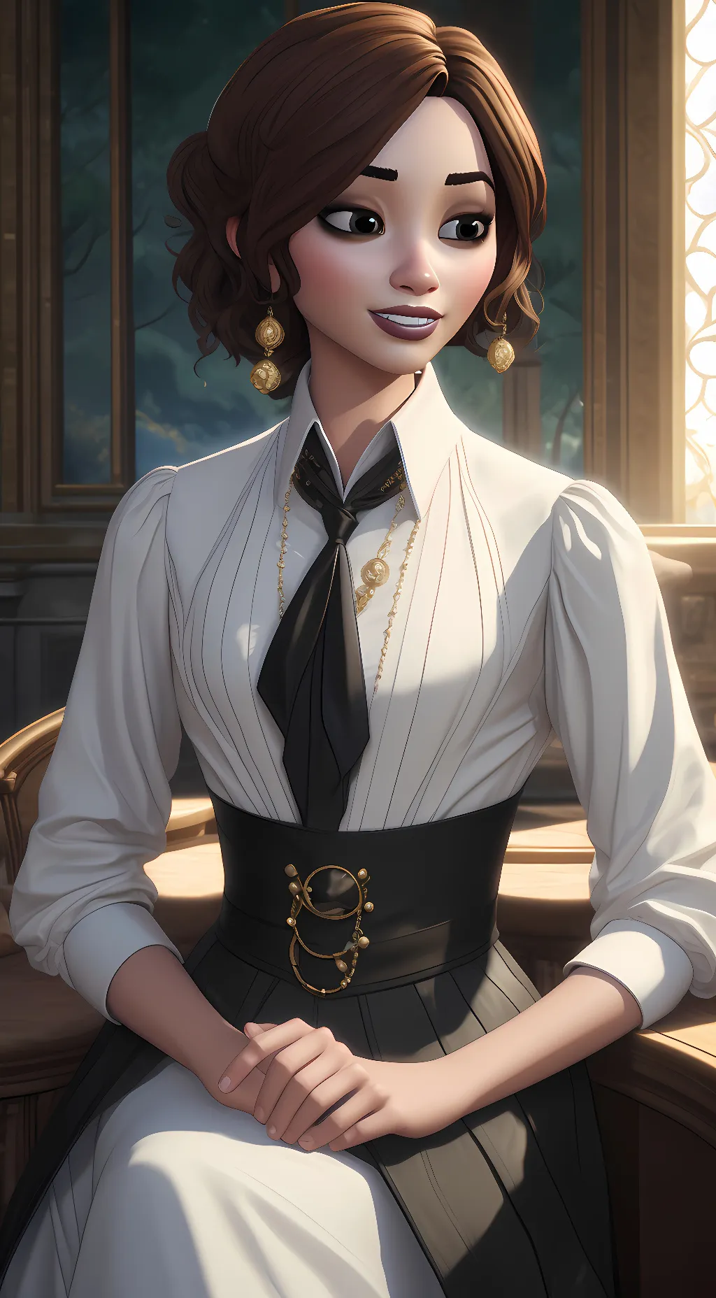 ai character: Hannah Kyle background