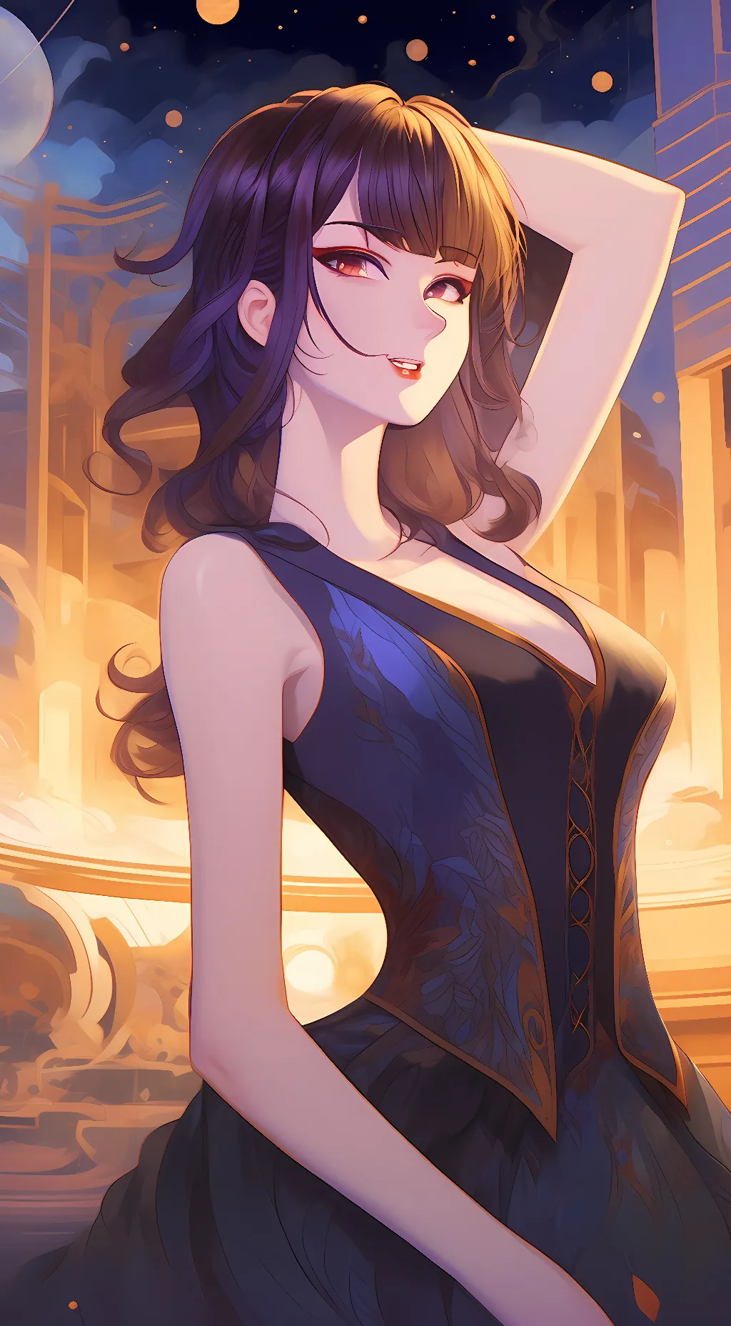 ai character: Raiden ei/ shogun background