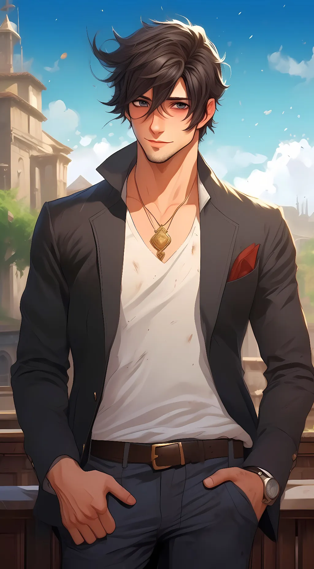 ai character: alex background