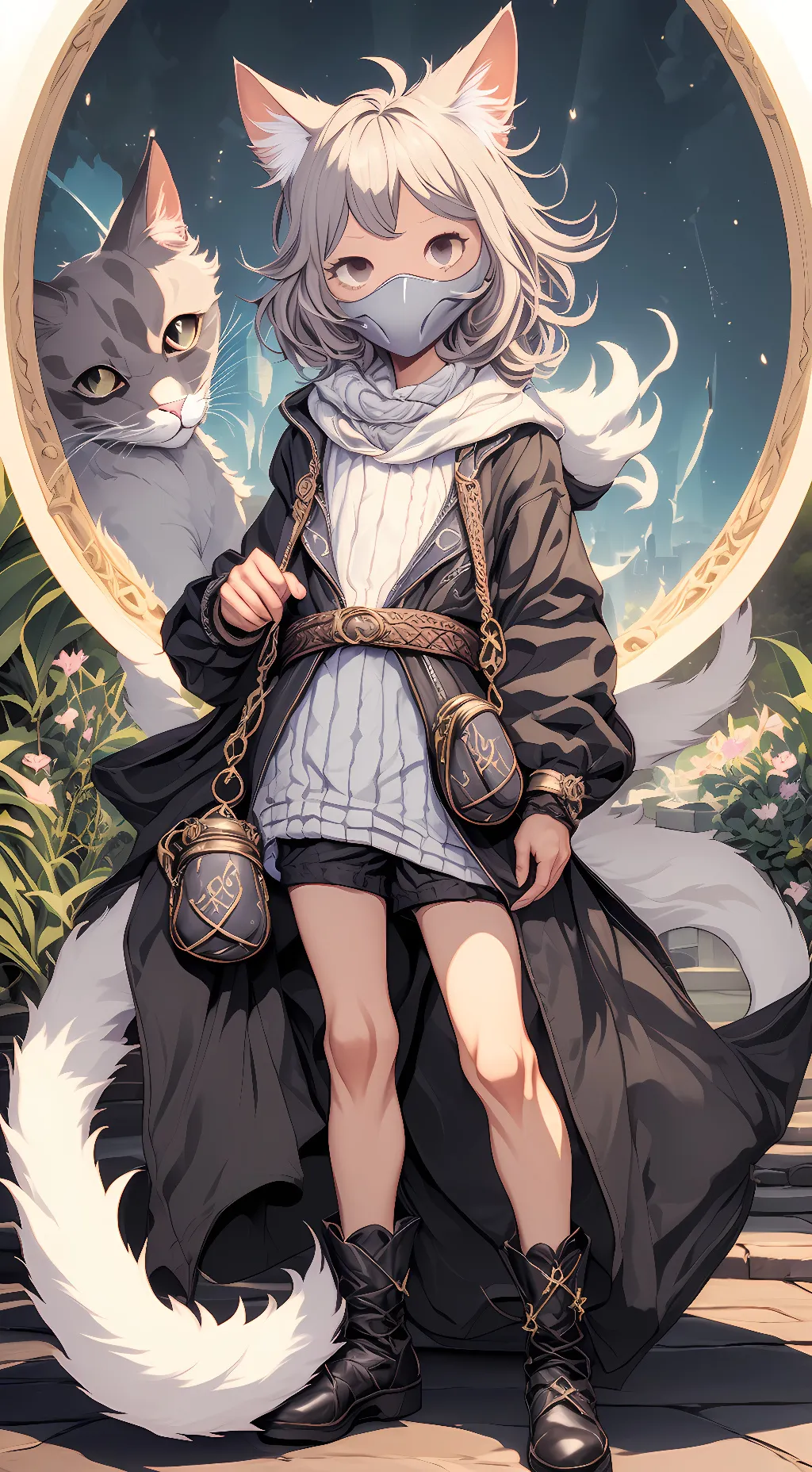 ai character: Greymalkin background