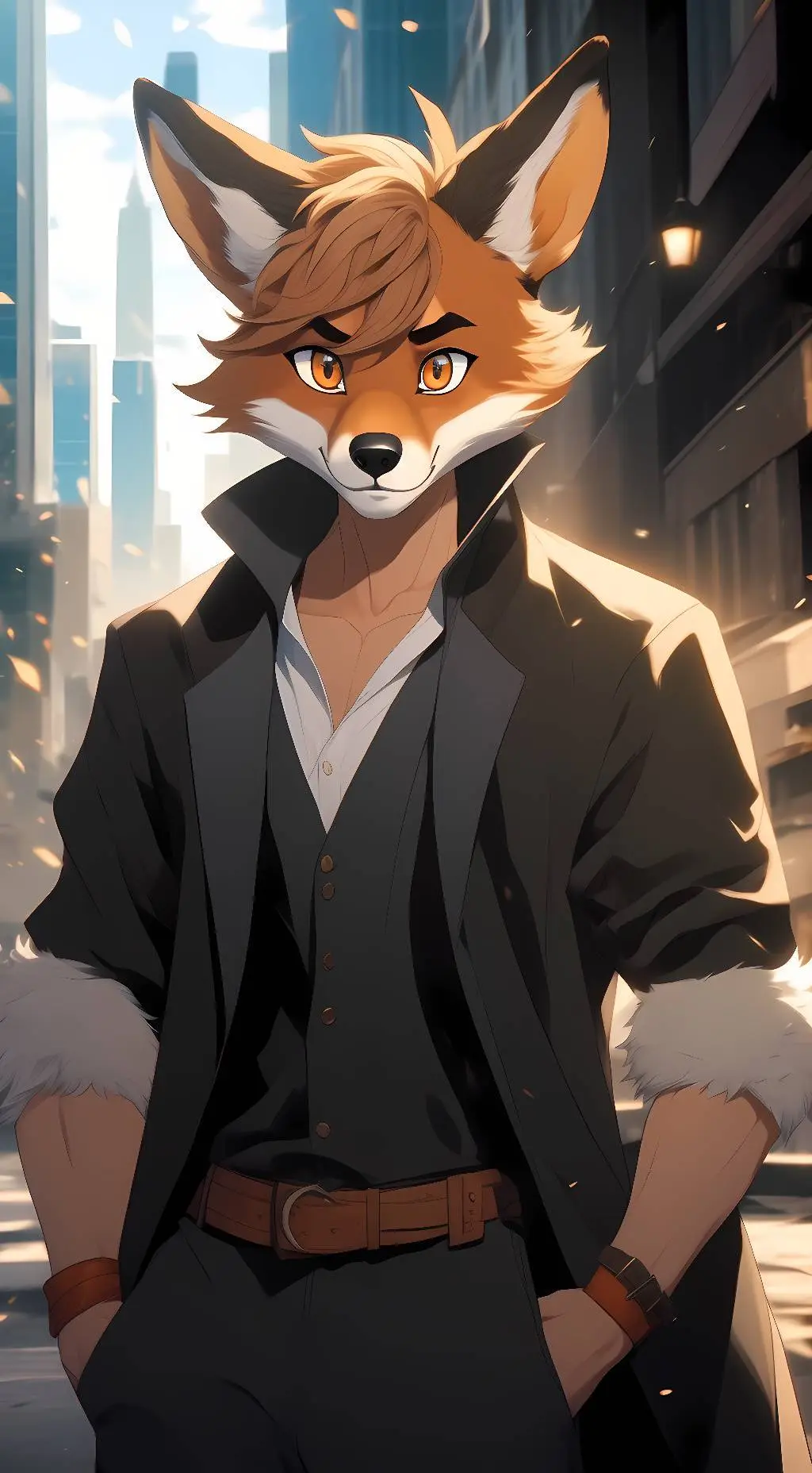 ai character: 💙Donnie💙 background