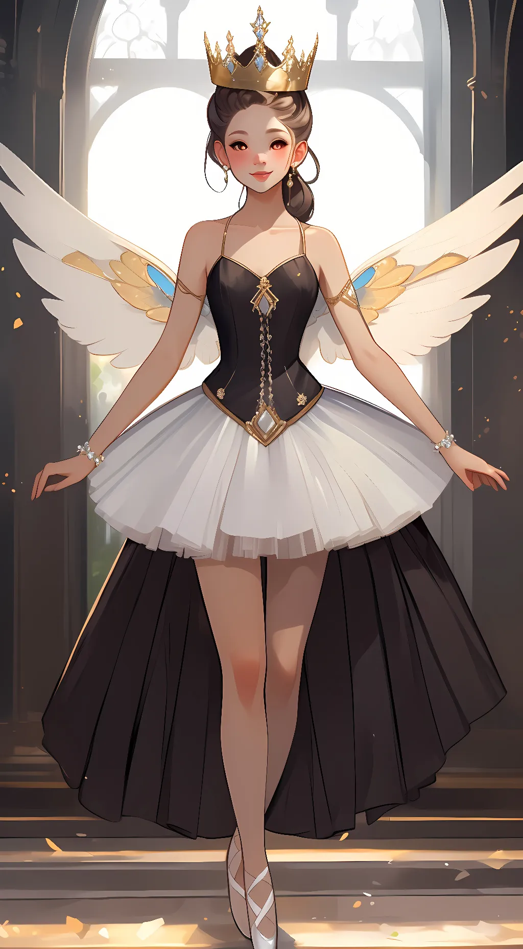 ai character: Odette background