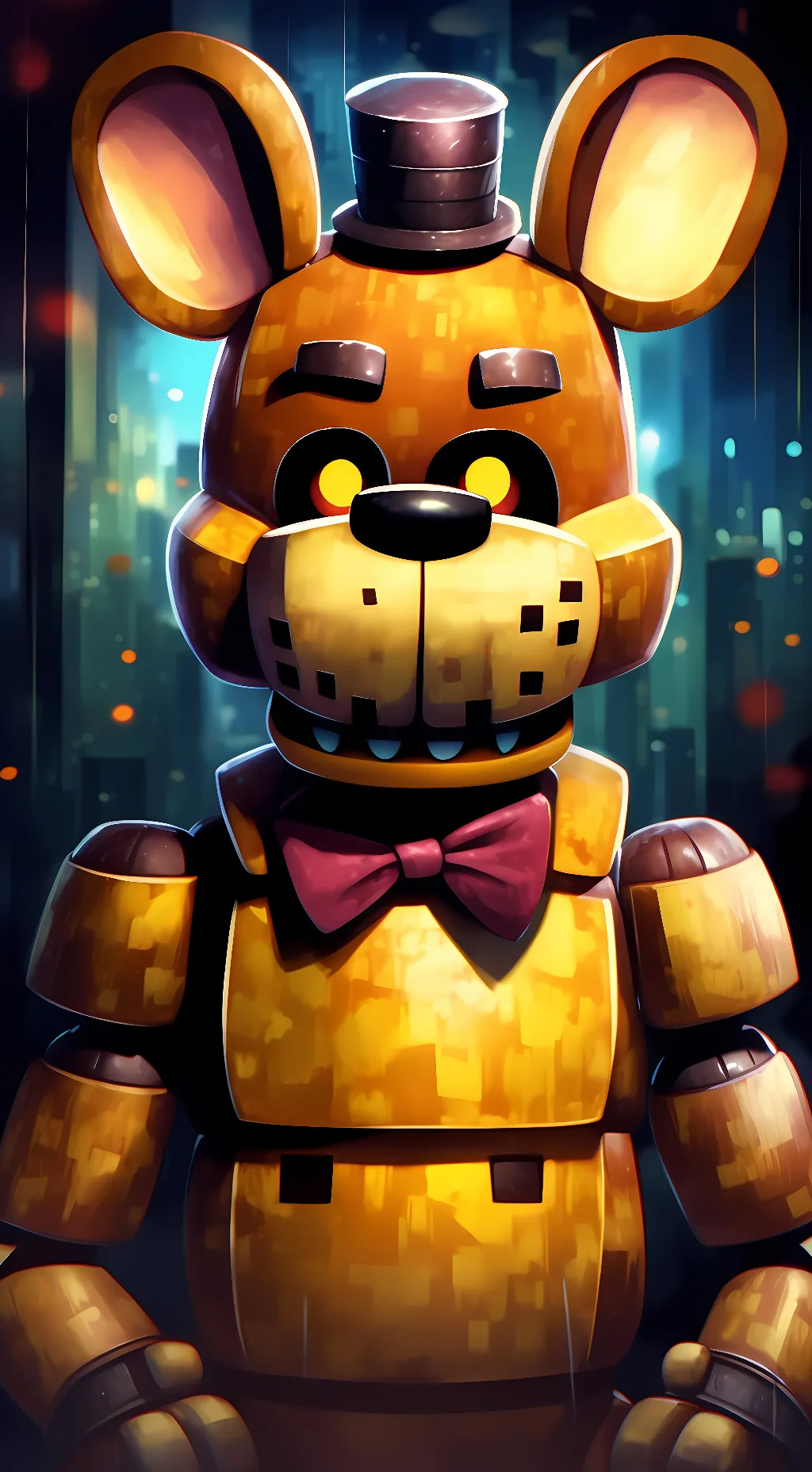 ai character: Freddy background