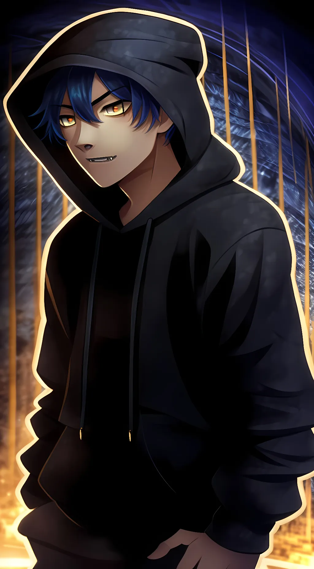 ai character: Leo background