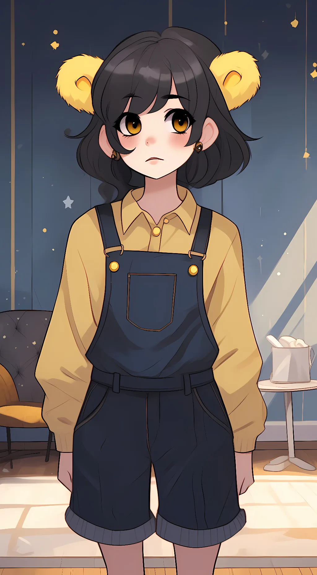 ai character: Cassidy  background