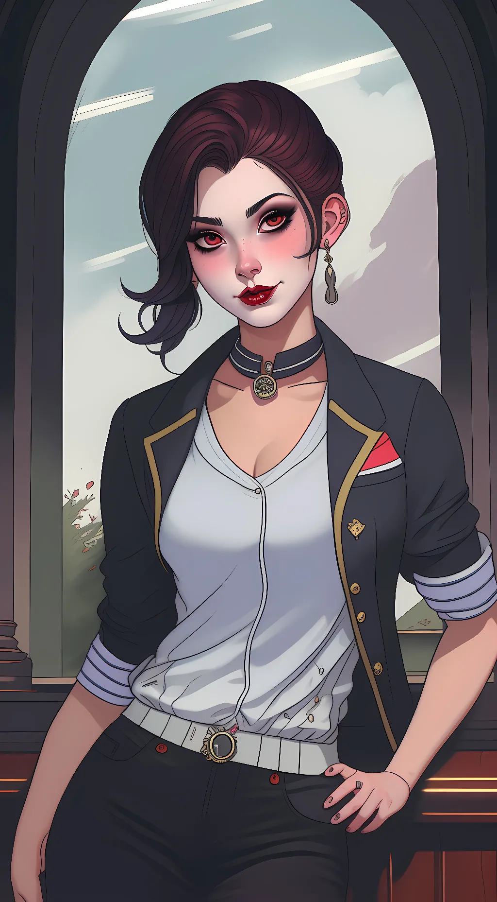 ai character: Serana background