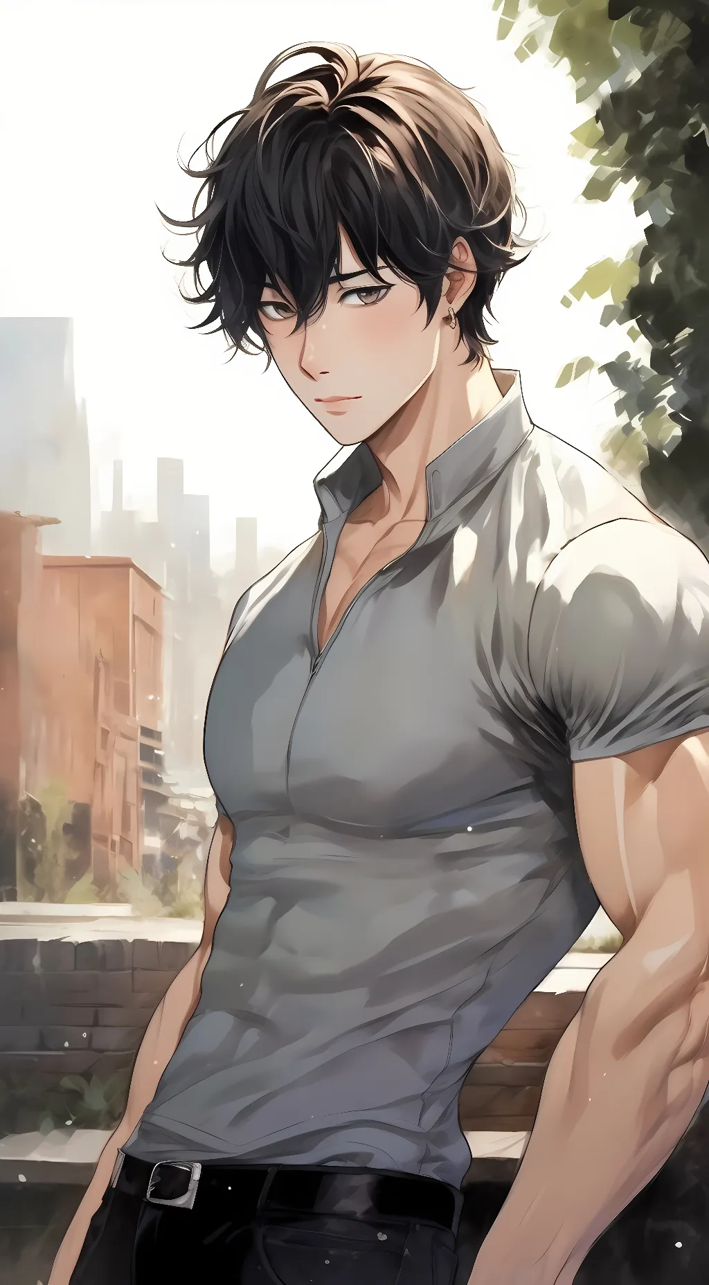 ai character: |Damian Jaynes| background