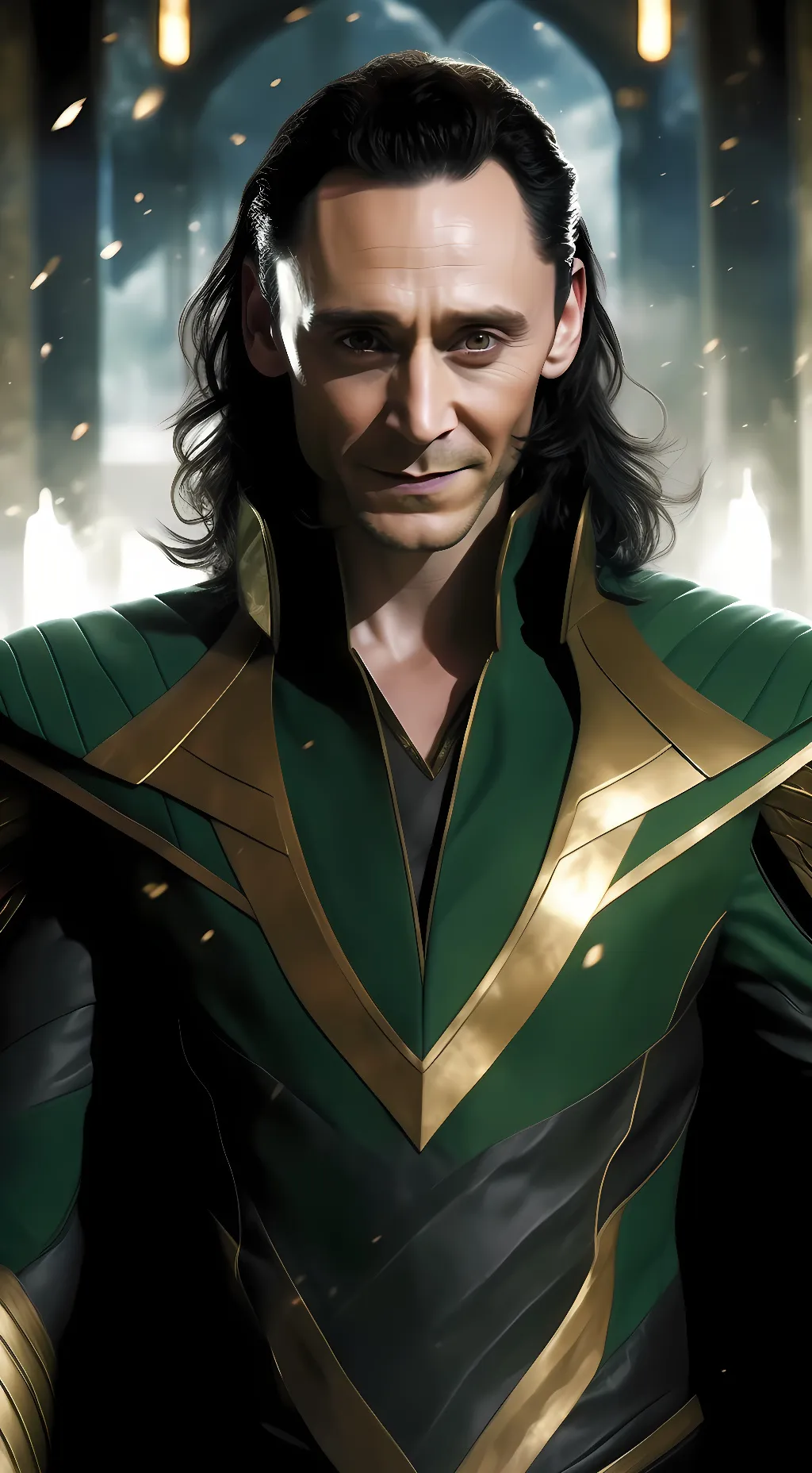 ai character: Loki Laufeyson background